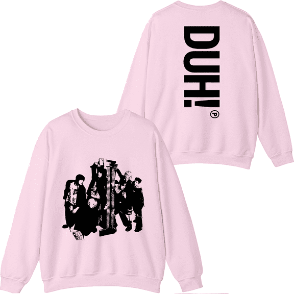 P1Harmony Merch DUN Logo Crewneck Sweatshirt Fashion Unisex Men Women Long Sleeve