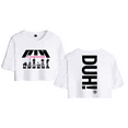 thumbnail image 1 of P1Harmony Merch Photos Crop Top T-shirt Women Girl Team Cartoon Short Sleeve, 1 of 2