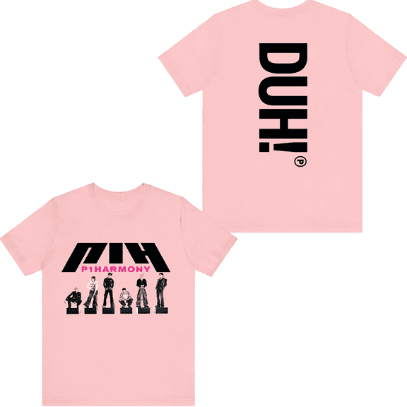 P1Harmony Merch Photos T-shirt Fashion Unisex Men Women Short Sleeve Casual Graphic Tee