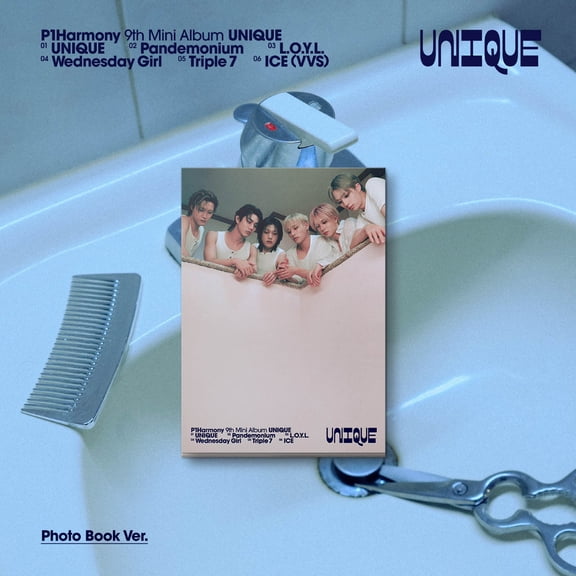 P1Harmony - [UNIQUE] 9th Mini Album PHOTOBOOK B Version