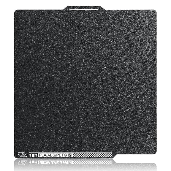 P1S A1 Textured PEI Build Plate with QR Code for Bambu Lab 256x256mm, Good Adhesion X1 X1C PEI Sheet PLA PETG ABS Spring Steel Bed Plate for Bambu Labs P2S P1P P1S A1 X1 Carbon