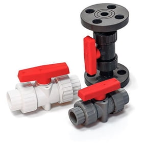 P200U 4 4 in. PVC True Union Ball Valves with Schedule 80