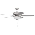 thumbnail image 1 of P211BN5-52BNGW Craftmade Lighting Pro Plus 211 Series - 52 Inch 5 Blade Ceiling Fan with Bowl Light Kit, 1 of 16