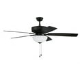 thumbnail image 1 of P211FB5-52FBGW Craftmade Lighting Pro Plus 211 Series - 52 Inch 5 Blade Ceiling Fan with Bowl Light Kit, 1 of 15