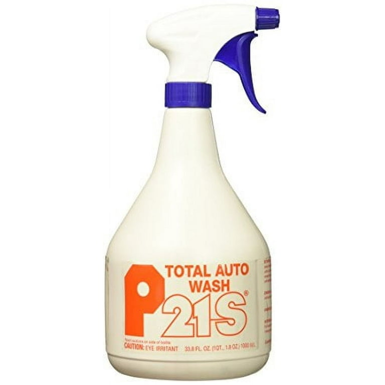 P21S Total Auto Wash 1 Liter in Spray Bottle 13001B - P21S Car Wash Soap -  California Car Cover Company