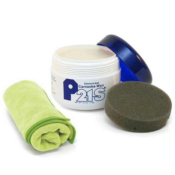 P21S Concours Carnauba Wax with Free Microfiber Cloth