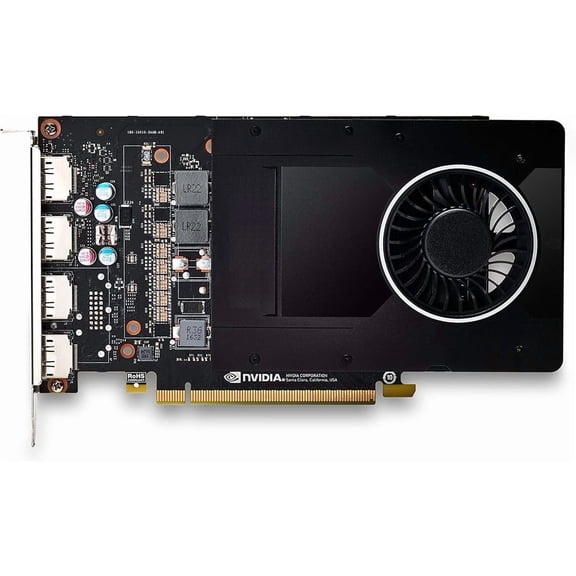 P2200 5 GB GDDR5X 160 BIT PCIe 3.0 x16 Video Card 4X DisplayPort 1.4a
