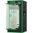 P224 24"×24"×48" PRO Grow Tent, with Thick 1 inch Poles, Strengthened