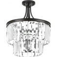 thumbnail image 1 of P2326-20-Progress Lighting-Glimmer - Close-to-Ceiling Light - 3 Light - Drop Shade in Luxe and New Traditional and Transitional style - 16.25 Inches, 1 of 6