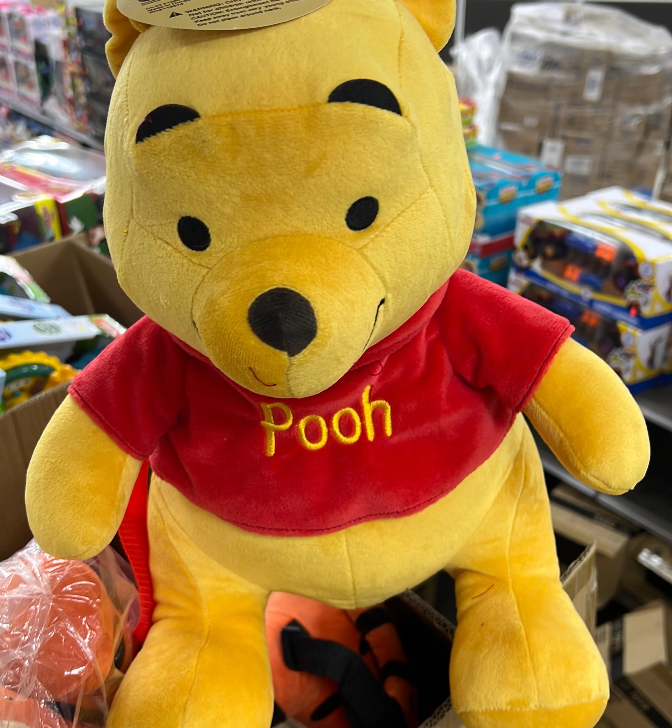 P24 WINNIE THE POOH 18 PLUSH BACKPACK - Walmart.com display picture 1