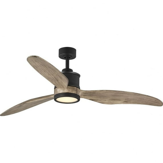 P250002-143-30-Progress Lighting-Farris - Wide - Ceiling Fan - 1 Light - Handheld Remote in Modern style - 60 Inches wide by 15.5 Inches high-Graphite
