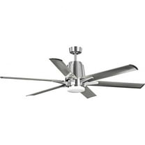 P250026-009-30-Progress Lighting-Arlo - Wide - Ceiling Fan - 1 Light - Handheld Remote - Damp Rated in Urban Industrial style - 60 Inches wide by