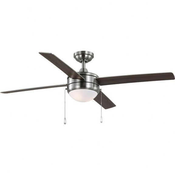 P250089-009-WB-Progress Lighting-McLennan II - 4 Blade Ceiling Fan with Light Kit-14.31 Inches Tall and 52 Inches Wide