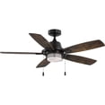 thumbnail image 1 of P250095-020-WB-Progress Lighting-Freestone - 5 Blade Ceiling Fan with Light Kit-15 Inches Tall and 52 Inches Wide-Antique Bronze Finish, 1 of 12