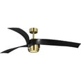 thumbnail image 1 of P250107-163-30-Progress Lighting-Insigna - 3 Blade Ceiling Fan with Light Kit In Contemporary Style-14.75 Inches Tall and 62 Inches Wide-Vintage Brass, 1 of 13
