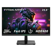 P2510HS Gaming Monitor - 300Hz FHD Resolution, Fast IPS Panel, 3-Sided Bezel-Less Design, HDR400 Support, 10 Scenario Modes-Titan Army