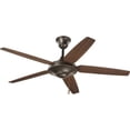 thumbnail image 1 of P2530-20-Progress Lighting-AirPro - 54 Inch Wide - Ceiling Fan-Antique Bronze Finish, 1 of 7