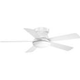 thumbnail image 1 of P2572-3030K-Progress Lighting-Vox - Wide - Ceiling Fan - 1 Light - Handheld Remote in Transitional style - 52 Inches wide by 11.63 Inches high-White, 1 of 9