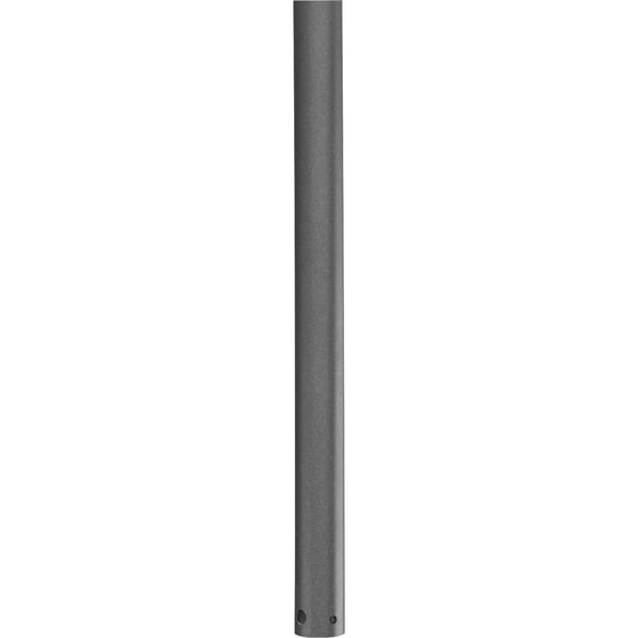 P2604-143-Progress Lighting-AirPro Fan Downrod - Downrod for Progress Brand Fans-18 Inch Down Rod Length-Graphite Finish