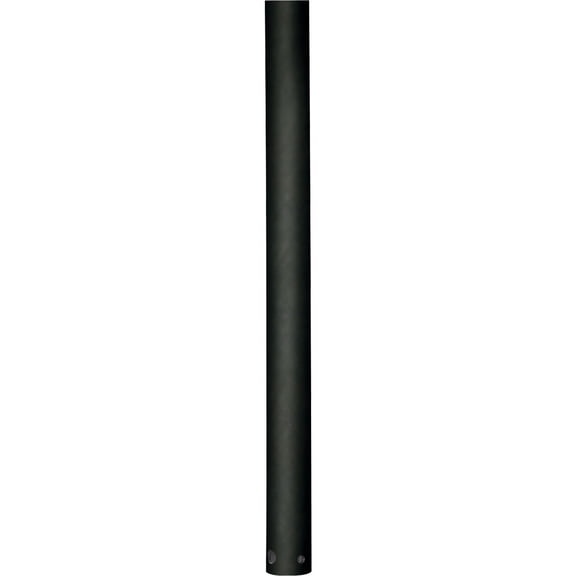 P2605-80-Progress Lighting-AirPro Fan Downrod - Downrod for Progress Brand Fans-24 Inch Down Rod Length-Forged Black Finish