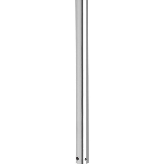 Progress Lighting, Airpro, 1, Ceiling Fan Downrod, Polished Chrome, Steel
