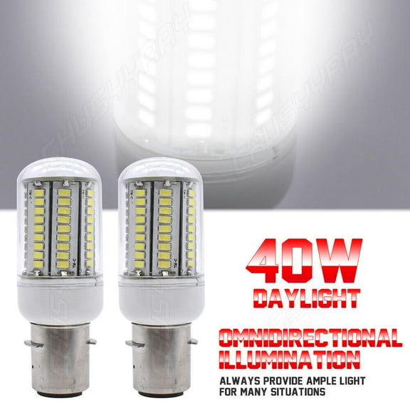 P28S Base LED Lamp 120 Volt Light Bulb Replacement Marine Nautical Bulb 120V AC