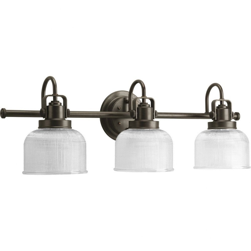 Archie Venetian Bronze 3-Light Bath & Vanity Fixture
