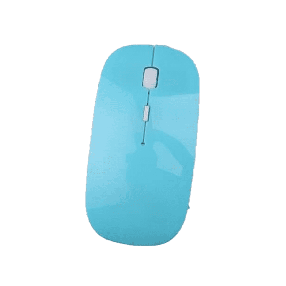 P2N Technologies 2.4G Receiver Mouse, Portable Creative Mini Ultra Slim 2.4G Receiver Wireless Mouse for Laptop/PC/Mac/iPad pro/Computer