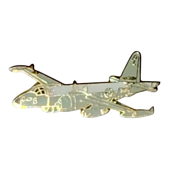 P2V-7 Neptune Aircraft Hat Lapel Brooch Pin Navy Patrol Bomber 1-1/8"W x 1/2"H