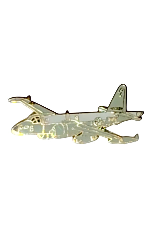 P2V-7 Neptune Aircraft Hat Lapel Brooch Pin Navy Patrol Bomber 1-1/8"W x 1/2"H