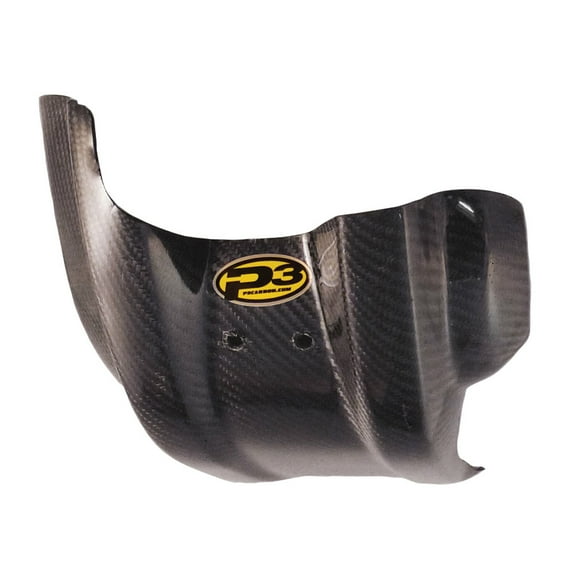 P3 Carbon 301093-19 Hybrid Skid Plate Black