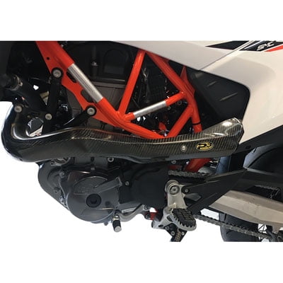 P3 Carbon MAXCoverage Head Pipe Heat Shield Stock