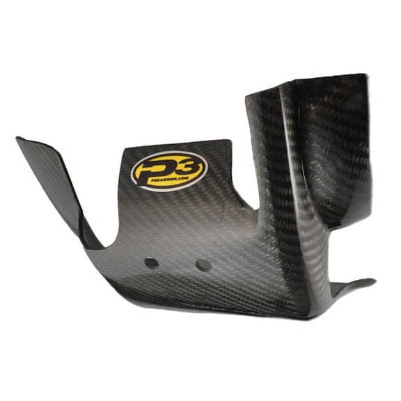 P3 Carbon Skid Plate Black for Husqvarna TC 125 2016-2018