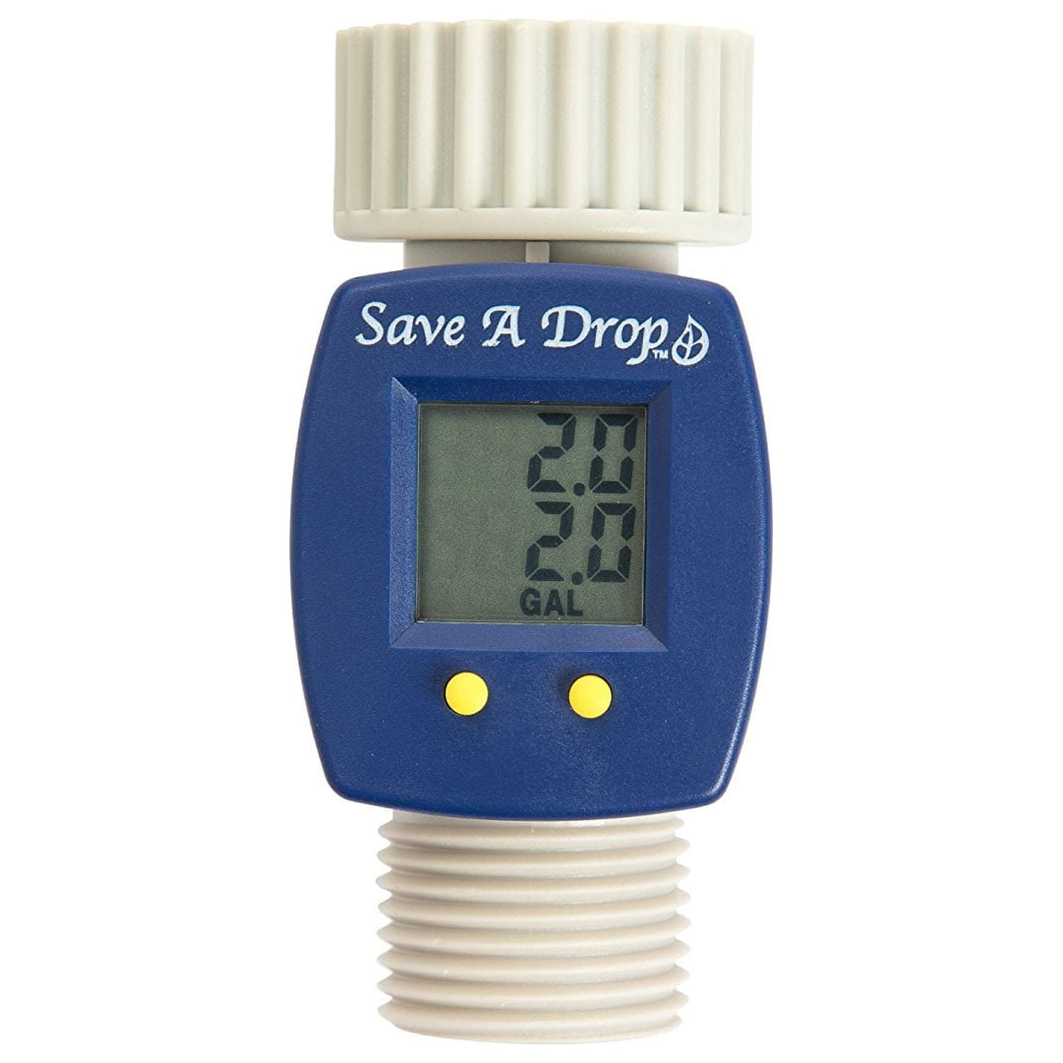 P3 International Water Consumption Meter Accurate Measurement Save a Drop Flow Meter, Plastic