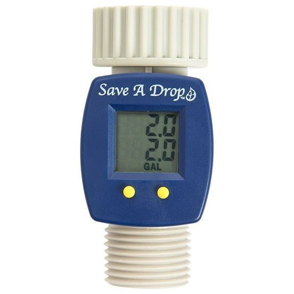 P3 International Water Consumption Meter Accurate Measurement Save a Drop Flow Meter, Plastic