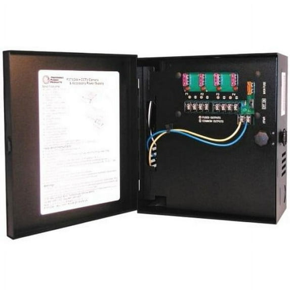 P3(PREFERRED POWER PRODUCTS) P3AC24-4-4L 24VAC 4OUTPUT 4AMPS ENCL. UL LISTED P3AC24-4-4L