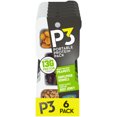 thumbnail image 1 of P3 Portable Protein Snack Pack with Honey Roasted Peanuts, Sunflower Kernels & Teriyaki Beef Jerky, 6 ct Box, 1.8 oz Trays, 1 of 9