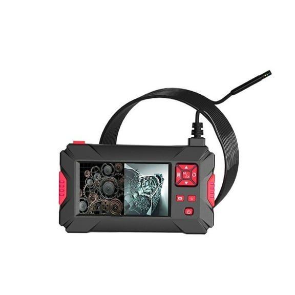 P30 8MM Dual Lens 360 Degree Rotate Industrial Borescope Endoscope 4.3 " IPS LCD Digital Cars Inspection Camera With 8 LED for Measurement