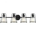 thumbnail image 1 of P300298-031-Progress Lighting-Conway - 4 Light Bath Vanity-Matte Black Finish, 1 of 2