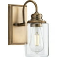thumbnail image 1 of P300320-163-Progress Lighting-Aiken - 1 Light Bath Vanity-Vintage Brass Finish, 1 of 6