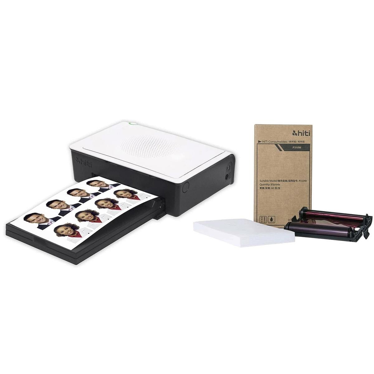 HiTi P310W Passport and ID Photo Printer with 4x6