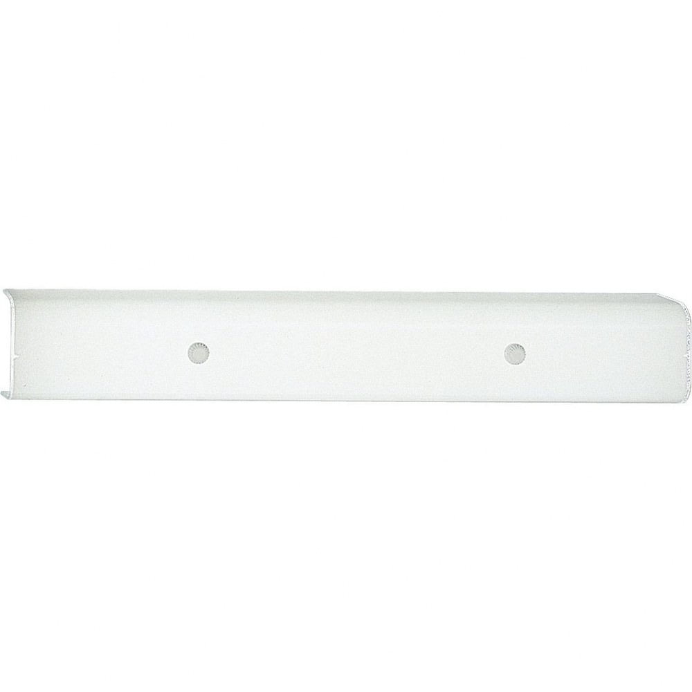 White Glass Four-Light Bath Vanity Light Fixture