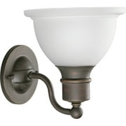 P3161-20-Progress Lighting-Madison - 1 Light - Bell Shade in Transitional and Traditional style - 7.63 Inches wide by 8 Inches high-Antique Bronze