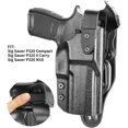 thumbnail image 1 of P320 Duty Holster Level II Retention w/Hook Guard & Rotating Hood: Sig Sauer P320 Compact M18, 1 of 1