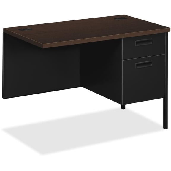 P3235RMOP 29.5 x 42 x 24 in. Left Return Desk - Mocha