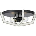 thumbnail image 1 of P350224-31M-Progress Lighting-Galloway - 2 Light Flush Mount In Modern Farmhouse Style-5.5 Inches Tall and 15 Inches Wide-Matte Black Finish, 1 of 8