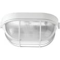 thumbnail image 1 of Progress Lighting Bulkheads 1-Light Flush Mount, White, Polycarbonate Shade, 1 of 7