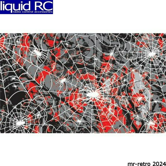 Pinecar 3983 Body Skin Custom Transfer Spider Web
