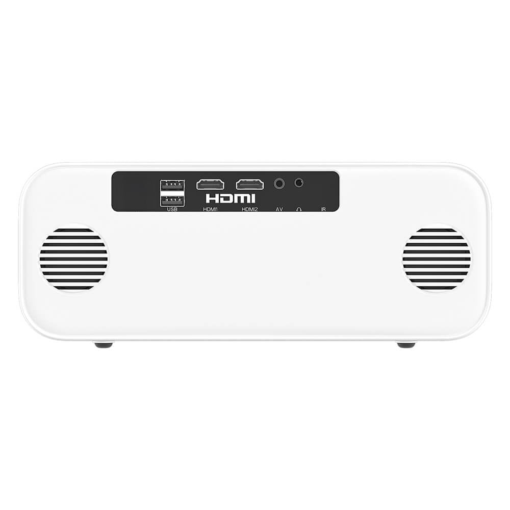 P3s Projector with Bluetooth 5.0, WiFi 6, 1000 ANSI Lumens, Native 1080P, 4K Decoding, Auto Keystone & Focus, Dual 5W Speakers -Hunkstar