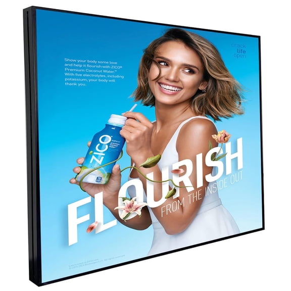 P4 Outdoor 40x40 inch Led Sign WIFI and USB Programmable Led Display With High Resolution Scrolling Texts, Colorful Images and Videos LED Advertising Sign Board for Business